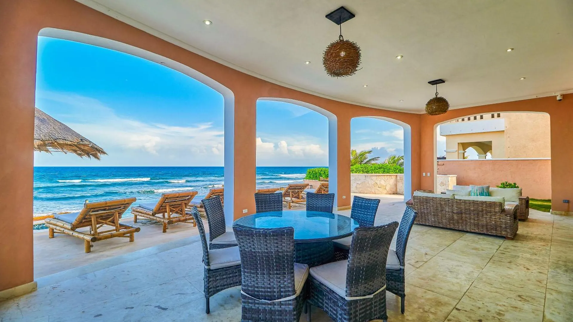 Hacienda Tankah Stunning Private Villa With 7 Bedrooms 8 Beds Pool And Personal Cook Luxury Exclusivity And Comfort For Groups And Families Of Up To 14 Guests In A Paradise By The Sea Tulum
