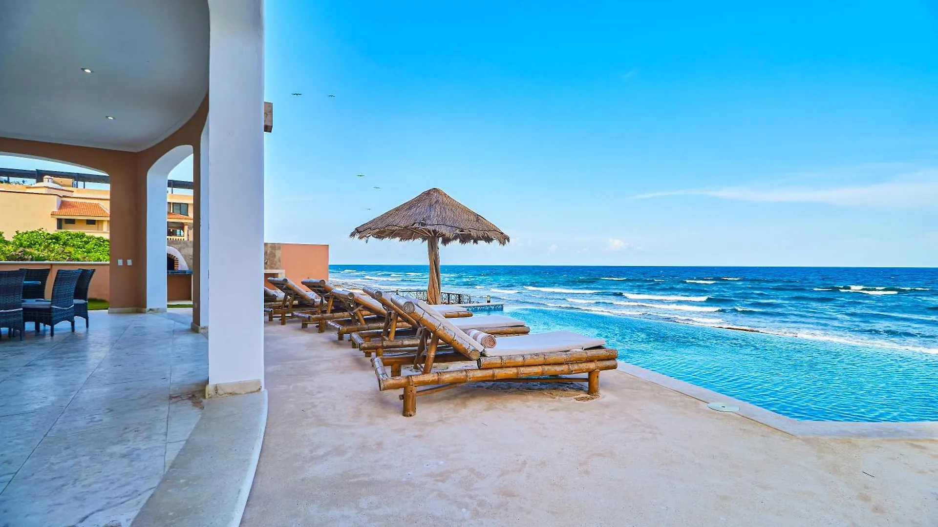 Hacienda Tankah Stunning Private Villa With 7 Bedrooms 8 Beds Pool And Personal Cook Luxury Exclusivity And Comfort For Groups And Families Of Up To 14 Guests In A Paradise By The Sea Tulum