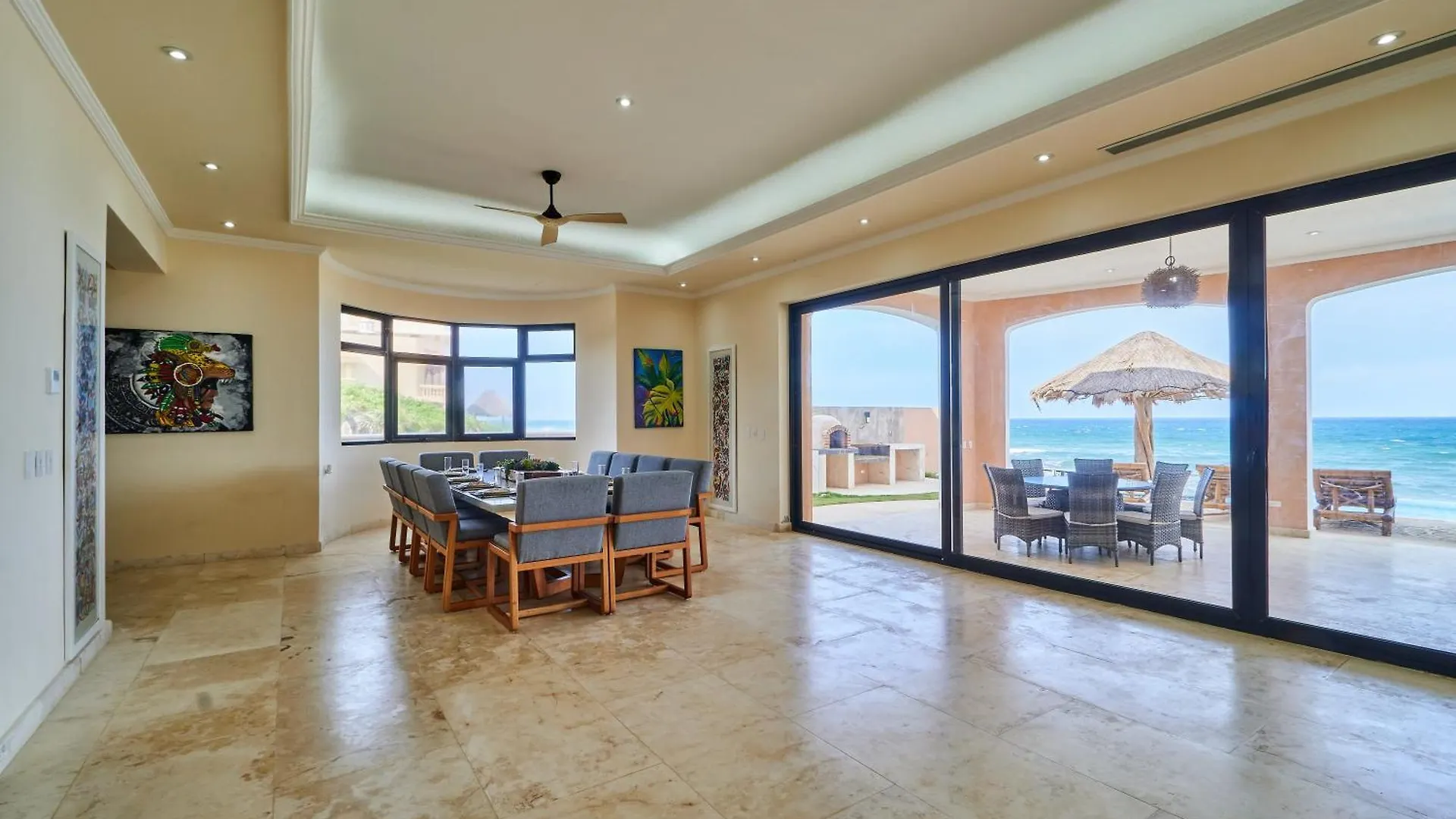 Hacienda Tankah Stunning Private Villa With 7 Bedrooms 8 Beds Pool And Personal Cook Luxury Exclusivity And Comfort For Groups And Families Of Up To 14 Guests In A Paradise By The Sea Tulum
