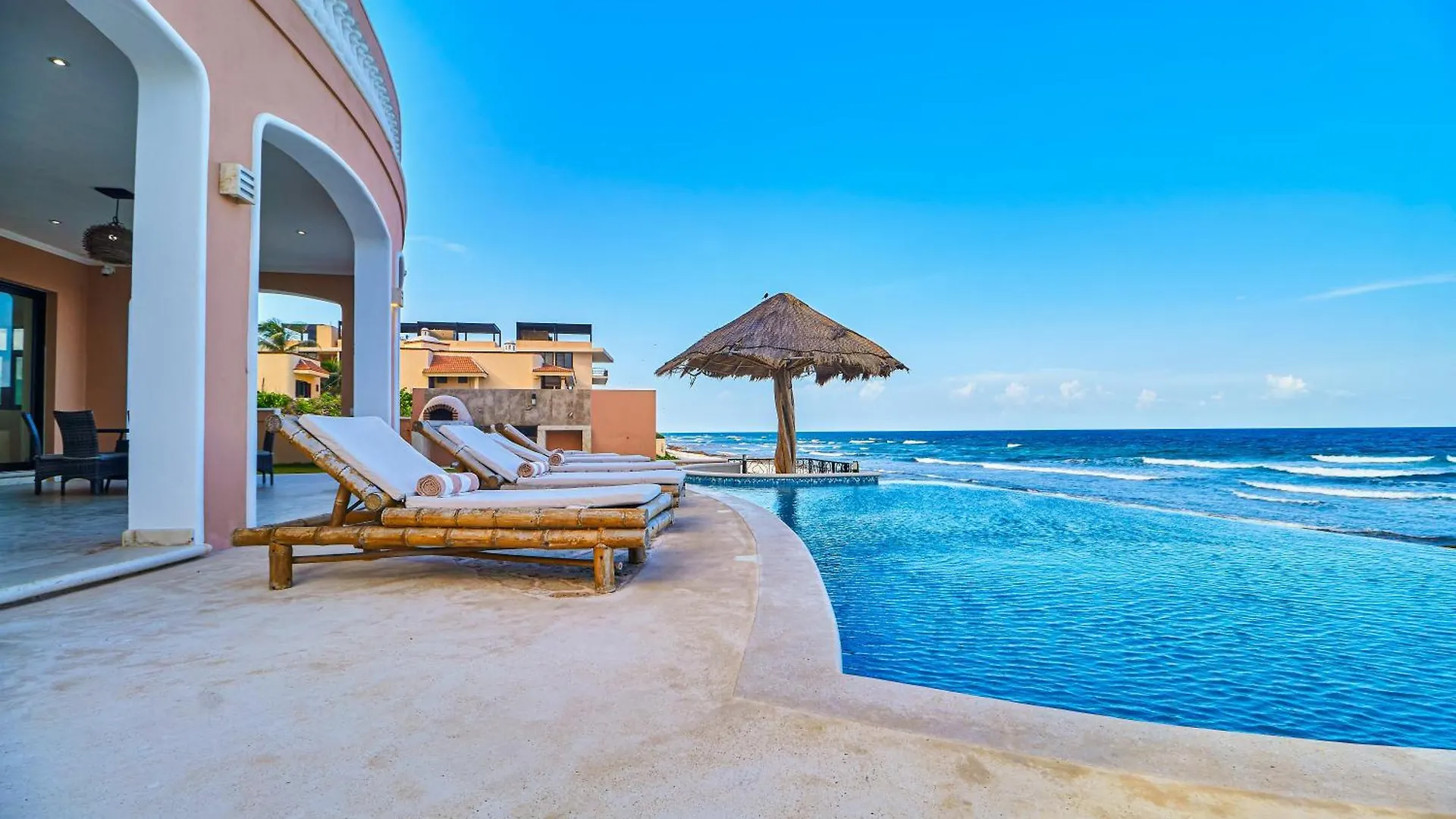 Hacienda Tankah Stunning Private Villa With 7 Bedrooms 8 Beds Pool And Personal Cook Luxury Exclusivity And Comfort For Groups And Families Of Up To 14 Guests In A Paradise By The Sea Tulum Mexiko