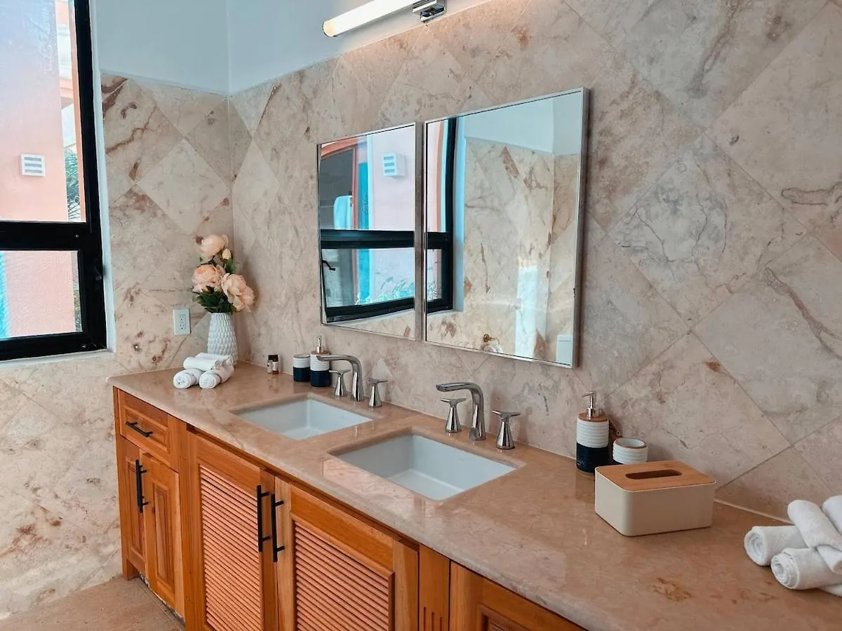 Hacienda Tankah Stunning Private Villa With 7 Bedrooms 8 Beds Pool And Personal Cook Luxury Exclusivity And Comfort For Groups And Families Of Up To 14 Guests In A Paradise By The Sea Tulum 0*,