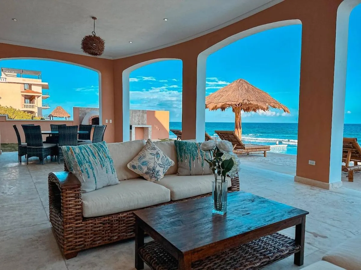 Hacienda Tankah Stunning Private Villa With 7 Bedrooms 8 Beds Pool And Personal Cook Luxury Exclusivity And Comfort For Groups And Families Of Up To 14 Guests In A Paradise By The Sea Tulum Mexico